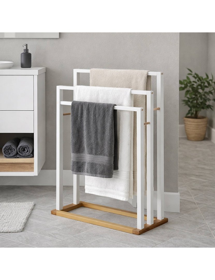 Toalheiro 3 Níveis Branco