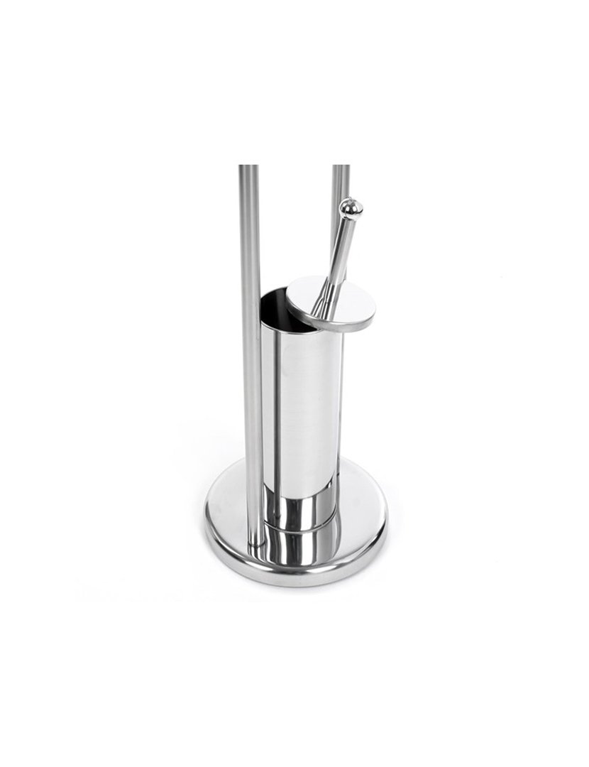 Porta-Rolos + Piaçaba Cromado