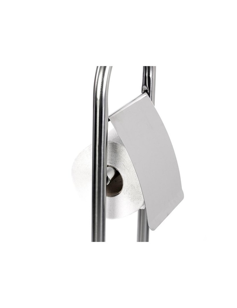 Porta-Rolos + Piaçaba Cromado