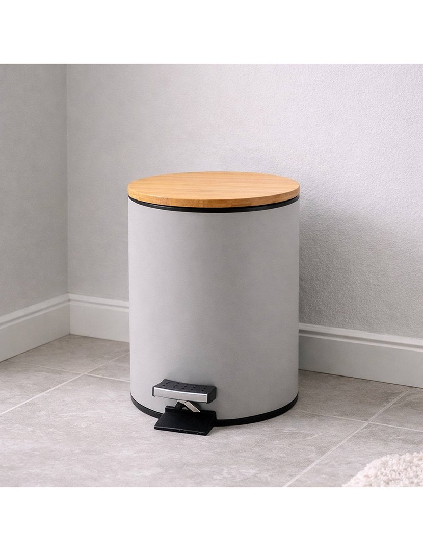 Balde Lixo Adonis 5L Taupe