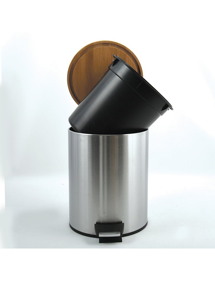 Balde Lixo Adonis 3L Cromado