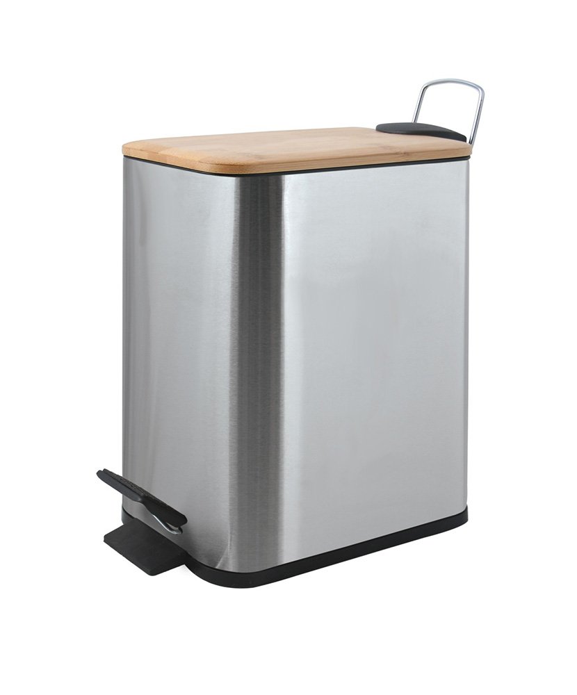 Balde Lixo Erik 5L Inox