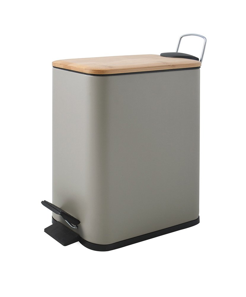 Balde Lixo Erik 5L Taupe