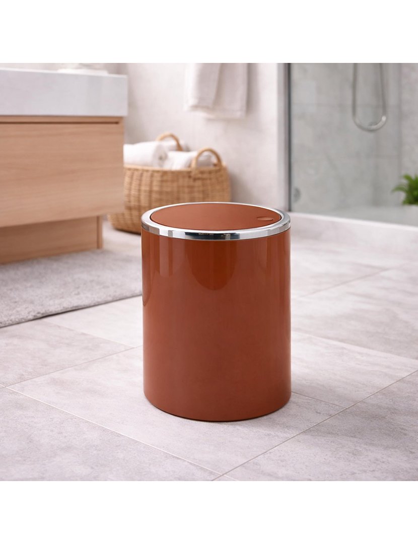 Balde Lixo 6L Terracota