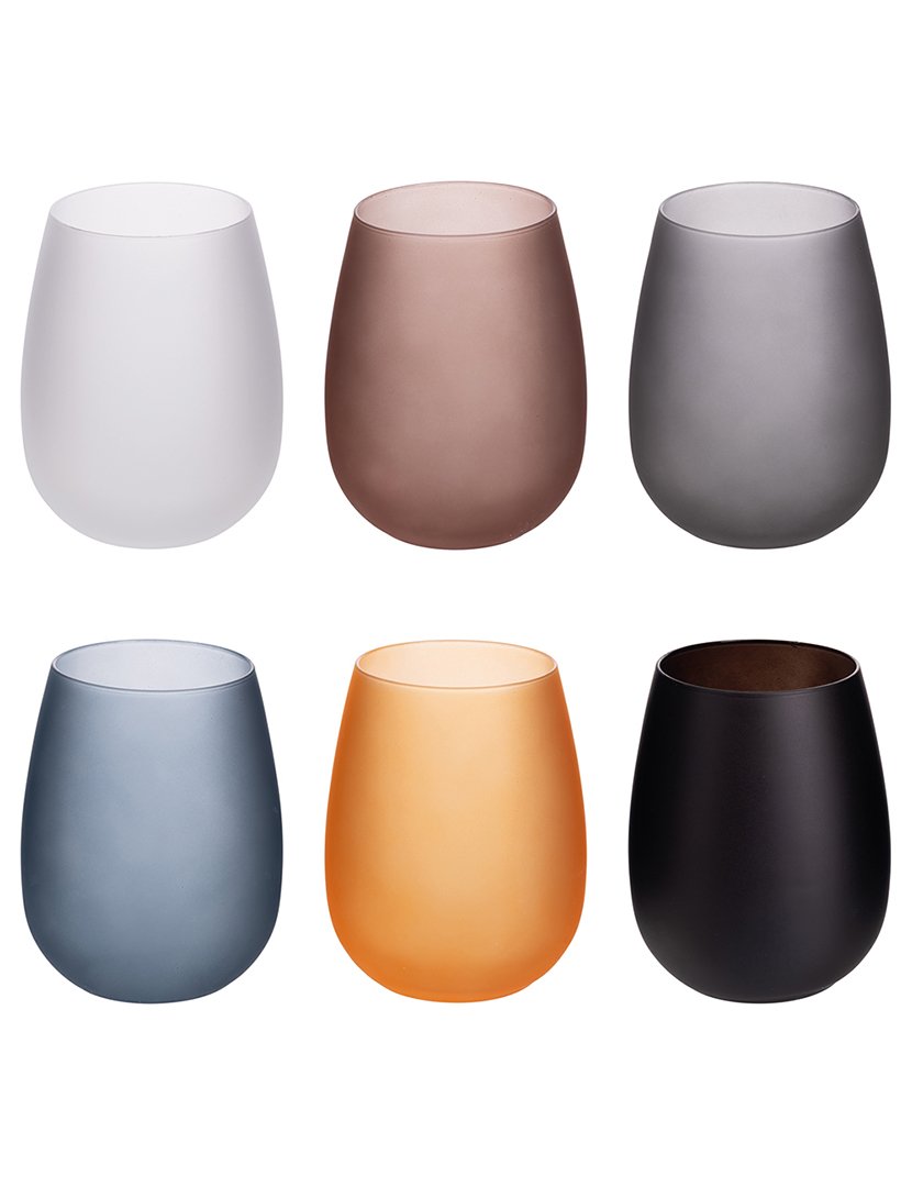 Conjunto de 6 Copos CALA DORADA Mate 600ml