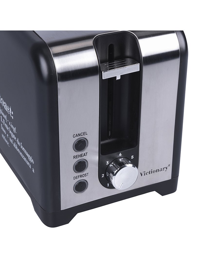 Torradeira com 2 Divisórias VICTIONARY Antracite