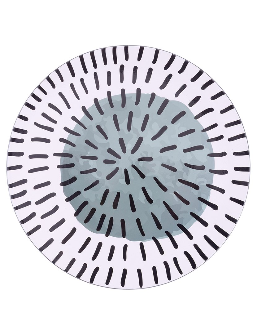 Conjunto de 6 Bases para Pratos VENICE LIDO MODERN Multicolorido