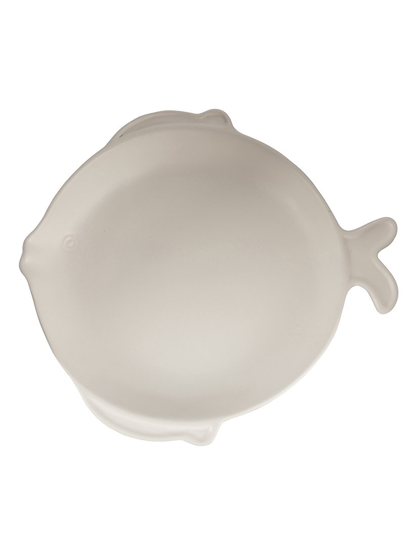 Prato Redondo KOS Formato Peixe 20cm