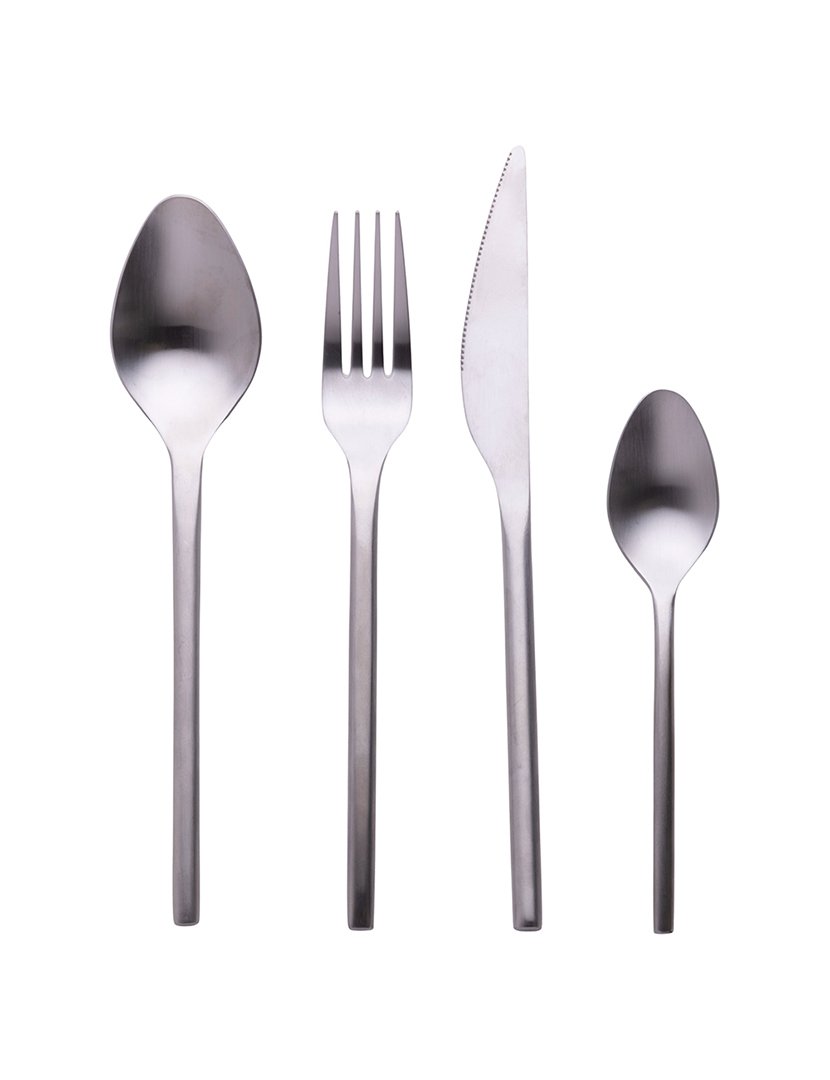 Conjunto de Talheres GALLERY 24 peças Prateado Mate