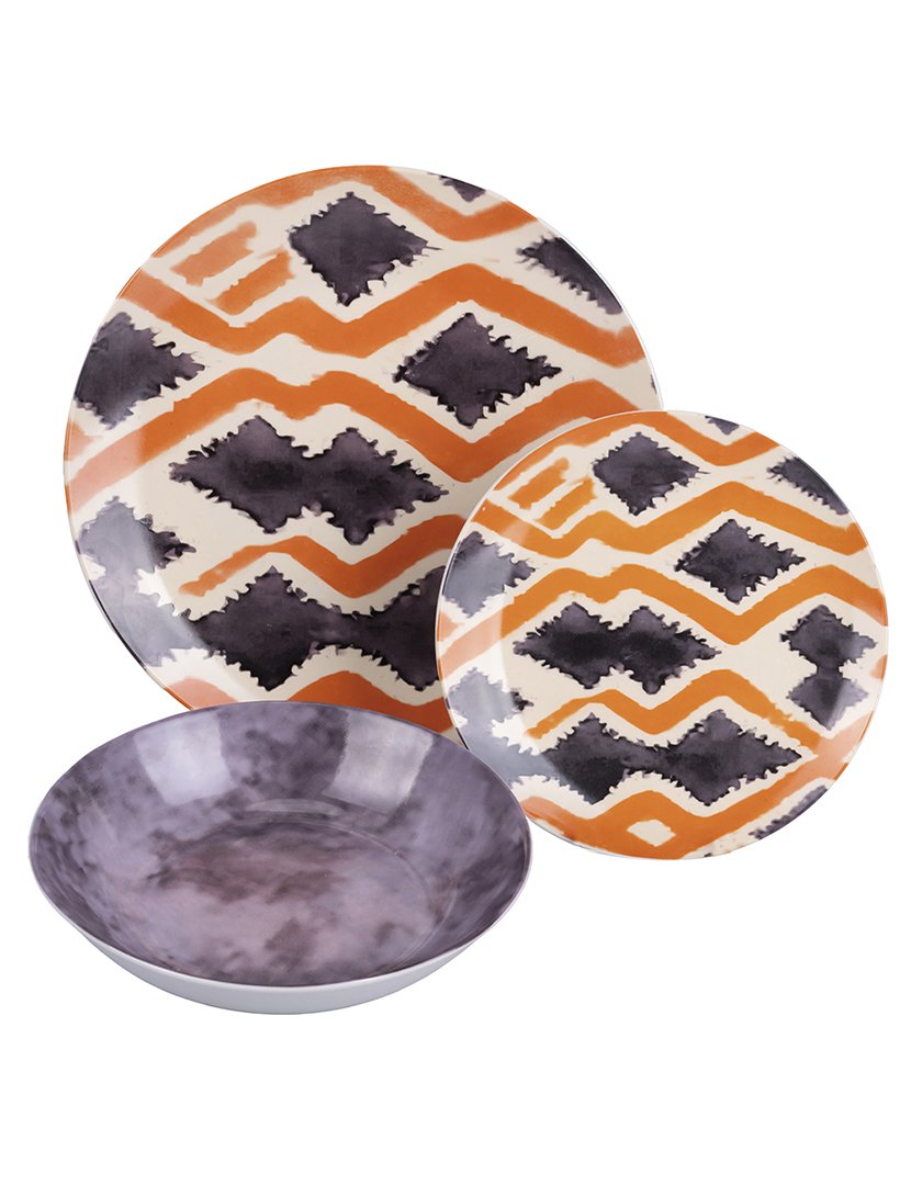 Serviço de Jantar MALINDI 18 peças Porcelana