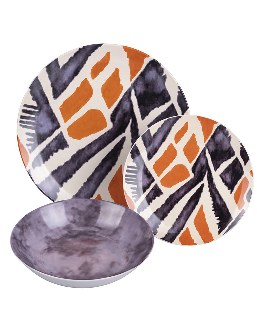 Serviço de Jantar MALINDI 18 peças Porcelana