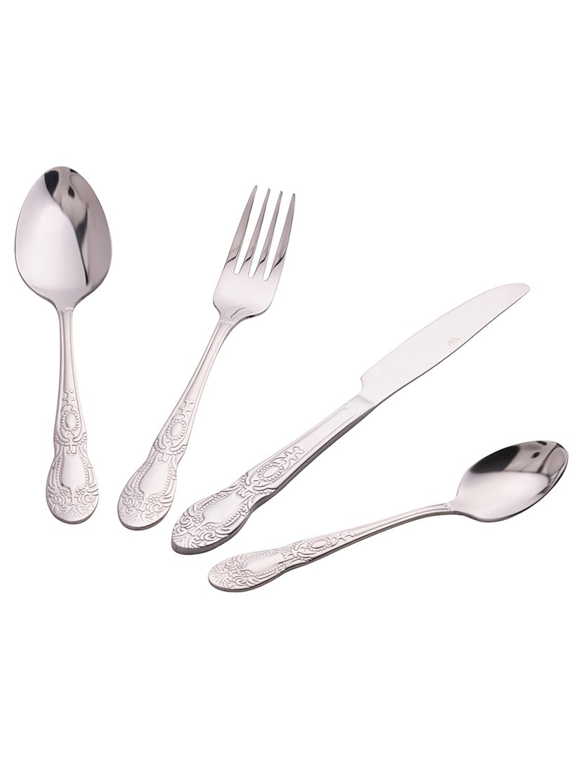 Conjunto de Talheres WONDERLAND 24 peças Prateado Brilhante 18/10