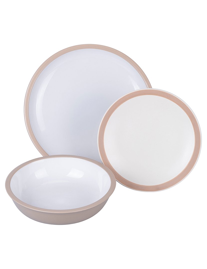 Serviço de Jantar BISTROT 18 peças Branco