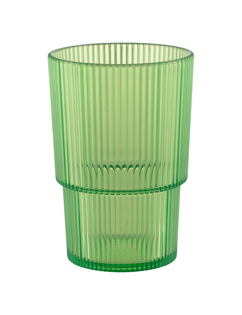 Conjunto de 12 Copos UNIQUE Verde 420ml