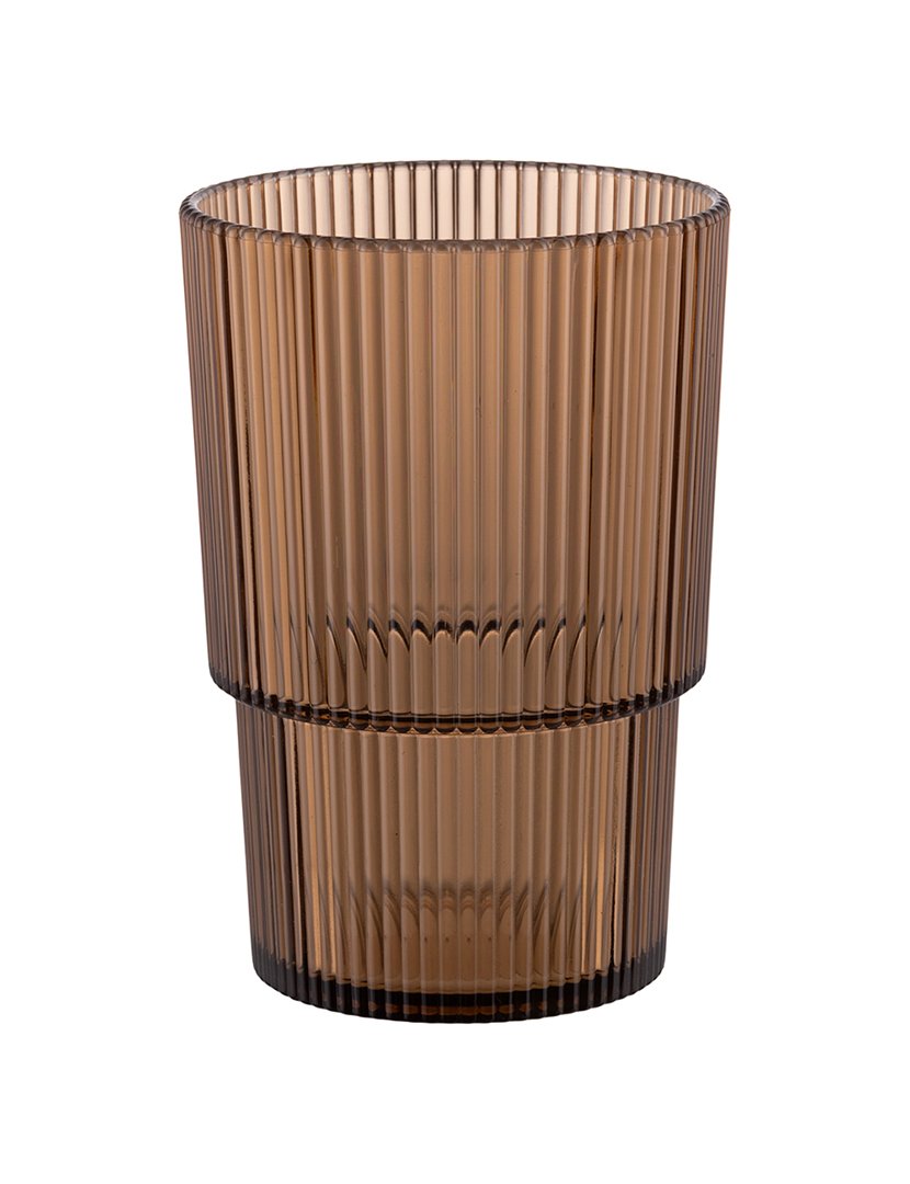 Conjunto de 12 Copos UNIQUE Chocolate 420ml