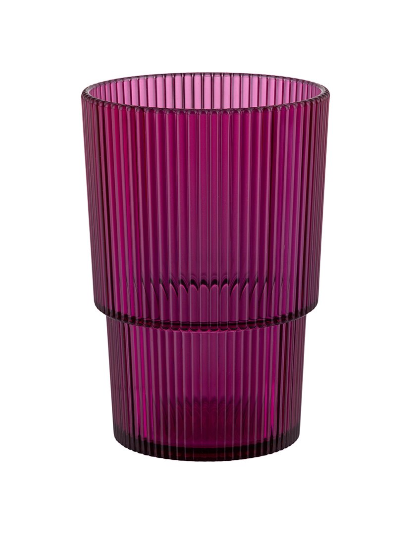 Conjunto de 12 Copos UNIQUE Roxo 420ml