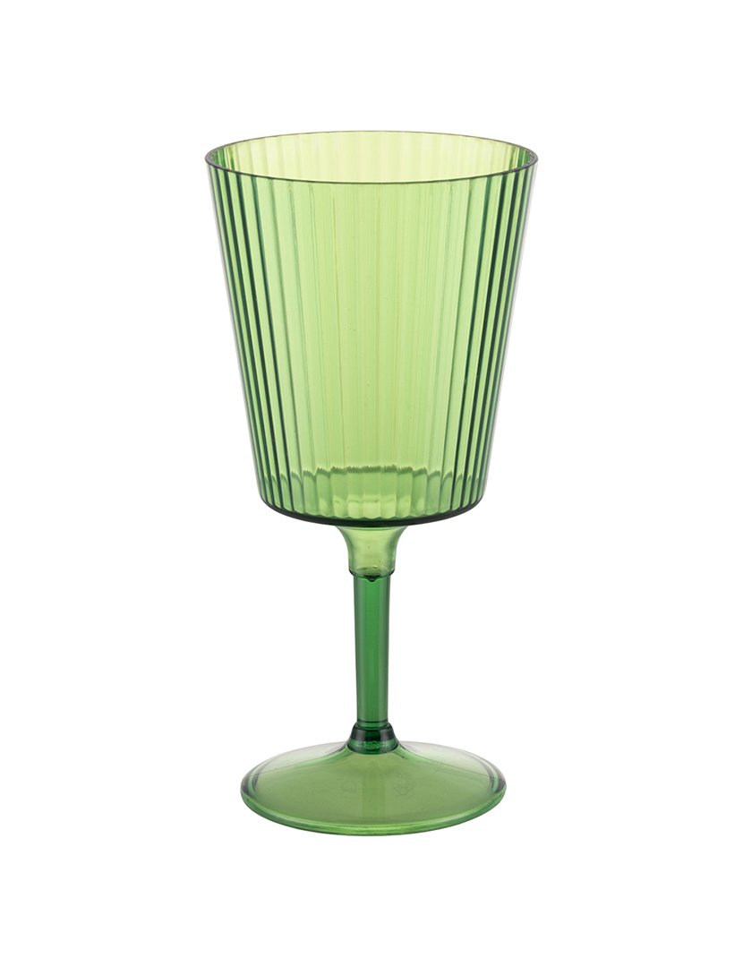 Conjunto de 12 Cálices UNIQUE Verde 400ml