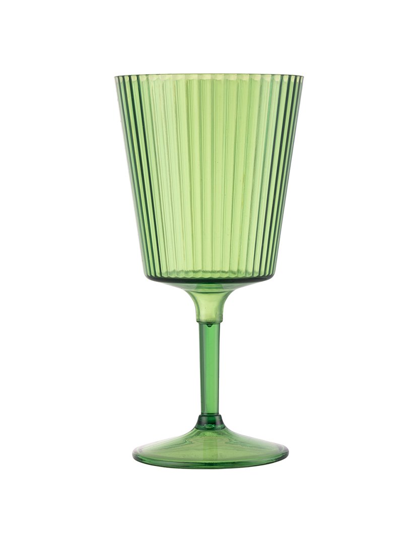 Conjunto de 12 Cálices UNIQUE Verde 400ml