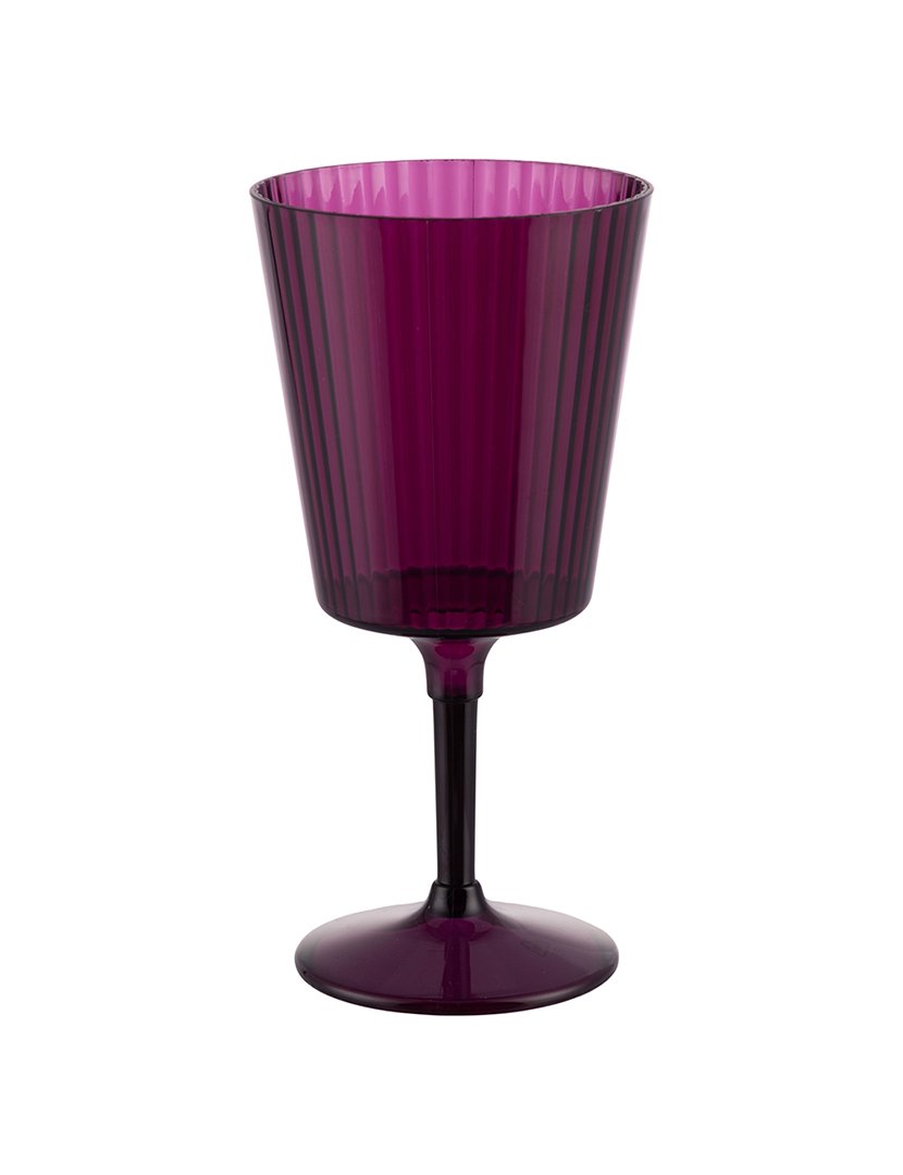 Conjunto de 12 Cálices UNIQUE Roxo 400ml
