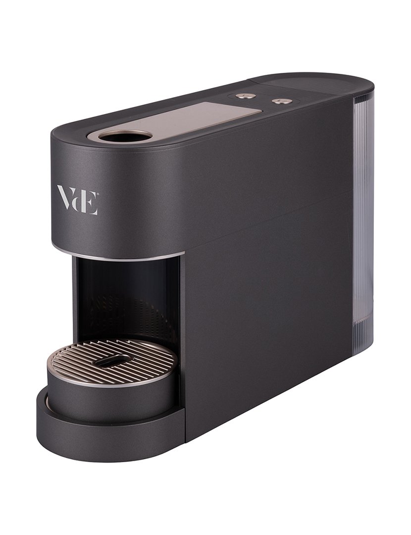 Máquina de Café Compatível com Nespresso Cinza e Prateado