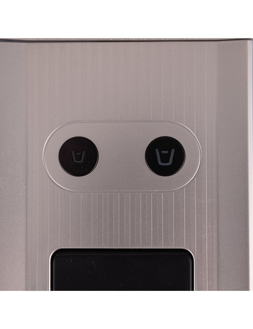 Máquina de Café Compatível com Nespresso Prateado e Preto