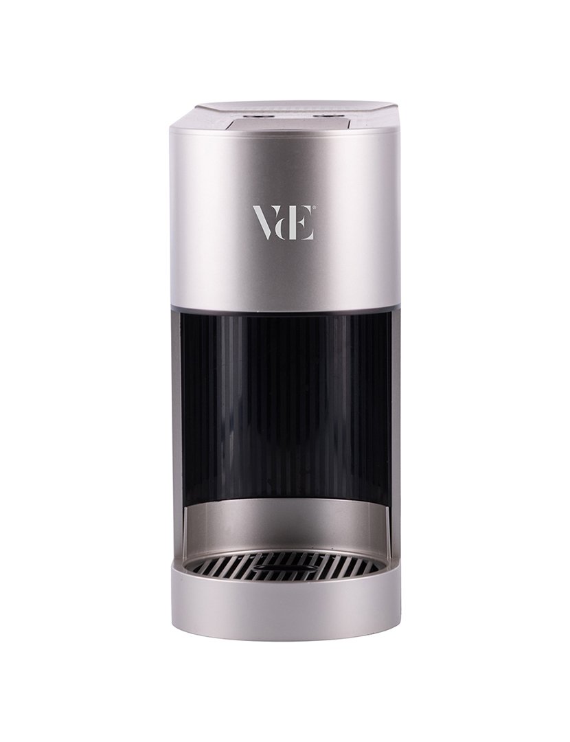 Máquina de Café Compatível com Nespresso Prateado e Preto