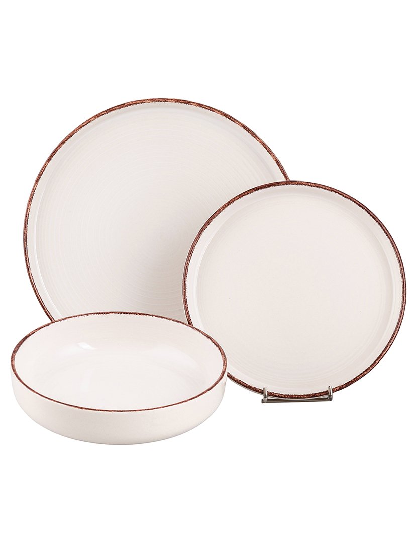 Serviço de Jantar BAITA MODERN 18 peças Branco