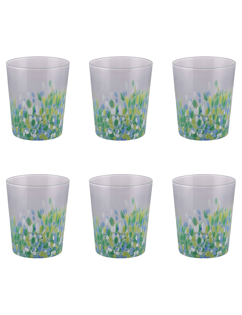 Conjunto de 6 Copos de Água CANDY OCEAN 370ml