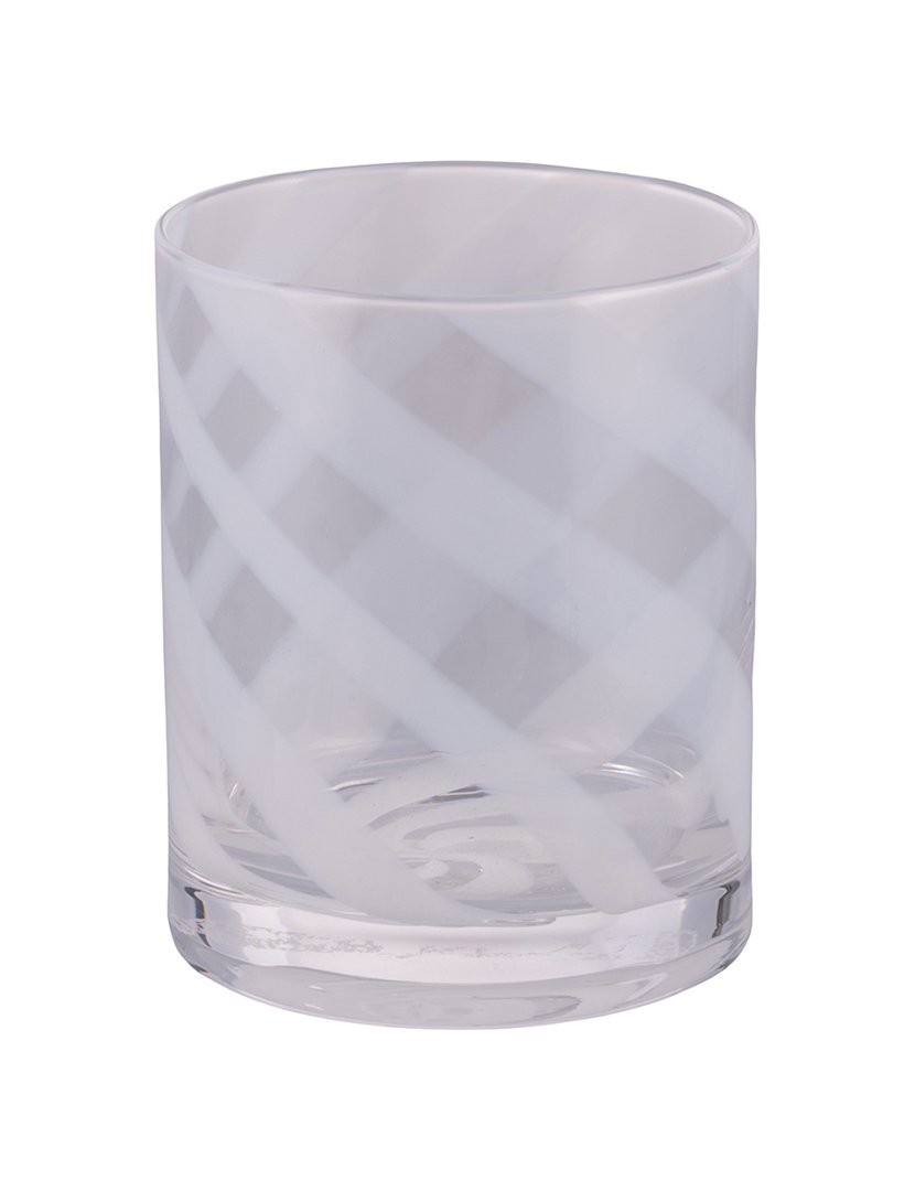 Conjunto de 6 Copos de Água VERTIGO Branco 340ml