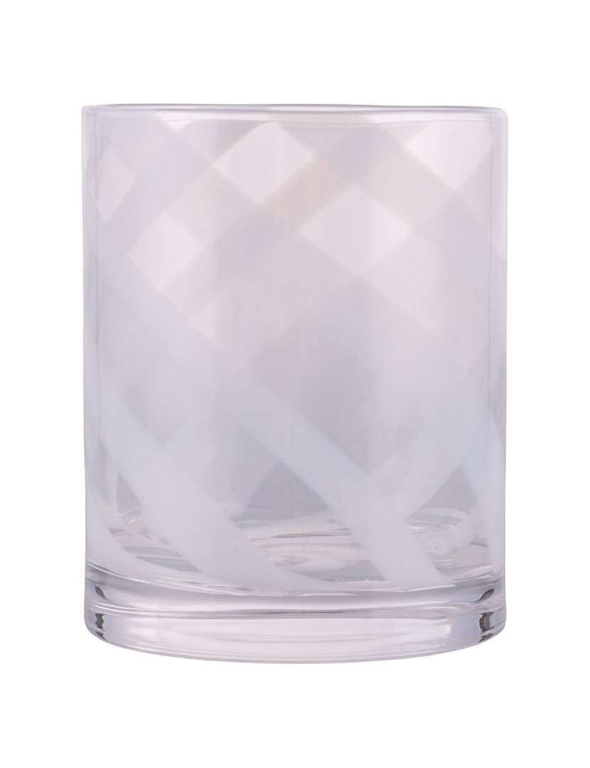 Conjunto de 6 Copos de Água VERTIGO Branco 340ml