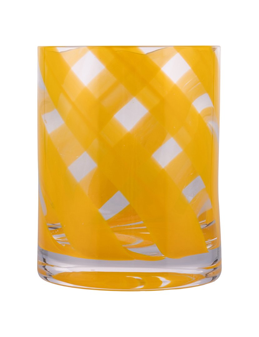 Conjunto de 6 Copos de Água VERTIGO Amarelo 340ml