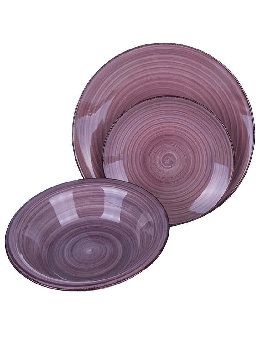 Serviço de Jantar BAITA 18 peças Multicolorido