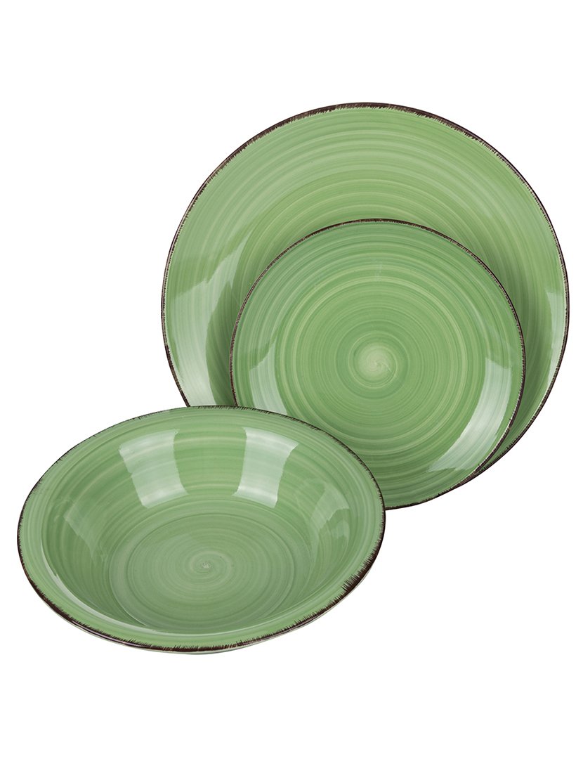 Serviço de Jantar BAITA 18 peças Multicolorido