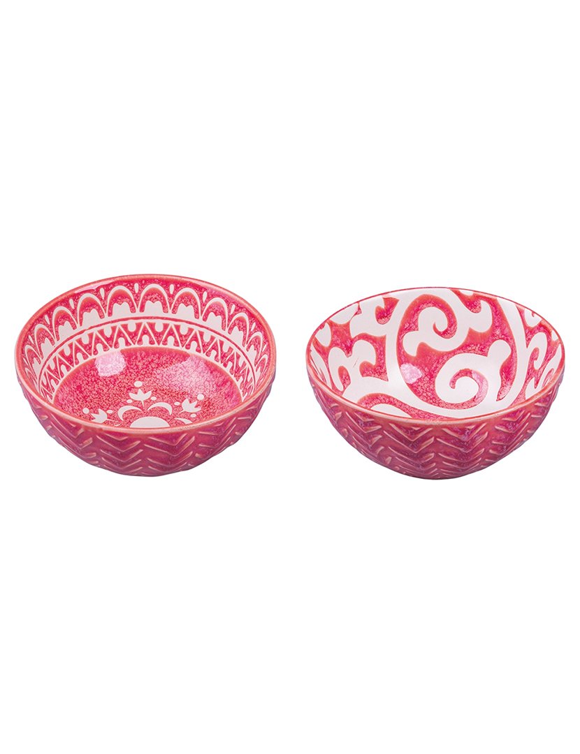 Conjunto de 2 Tigelas REACTIVE Vermelho