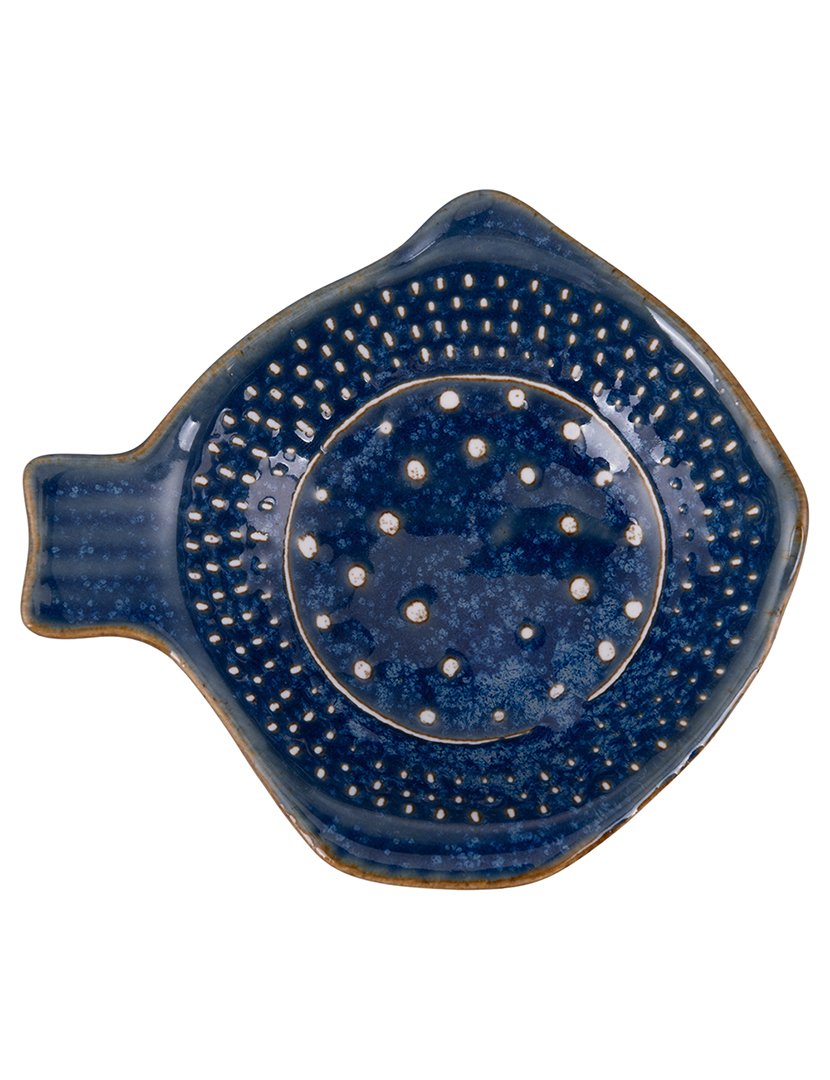 Conjunto de 3 Tigelas REACTIVE Formato Peixe Azul 60ml