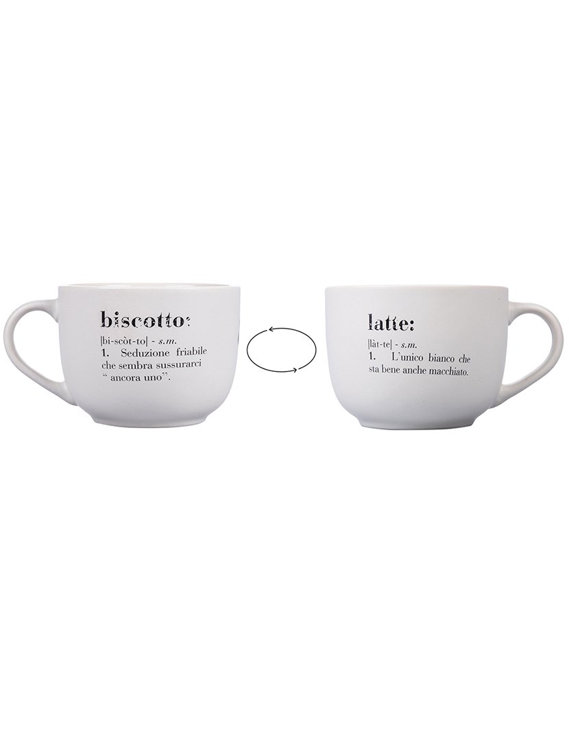 Conjunto de 2 Canecas VICTIONARY Biscotto e Latte