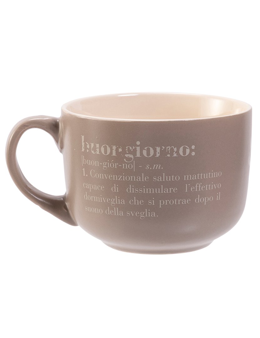 Conjunto de 2 Canecas VICTIONARY Buongiorno e Sveglia