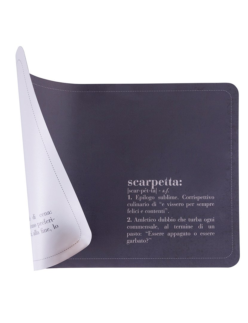 Conjunto de 6 Individuais de Mesa VICTIONARY Dupla Face