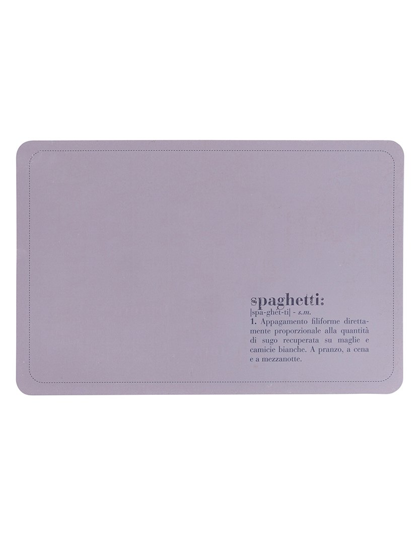 Conjunto de 6 Individuais de Mesa VICTIONARY Dupla Face