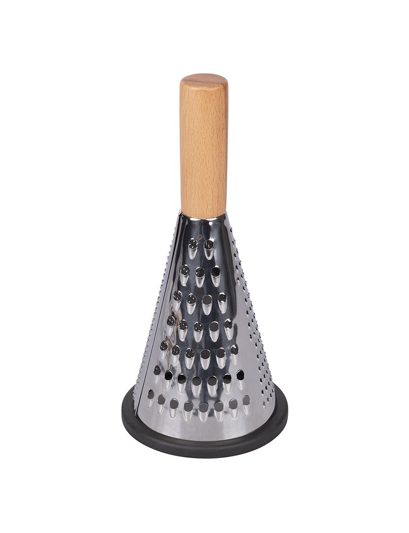 Ralador com Cabo de Madeira e 3 Lâminas