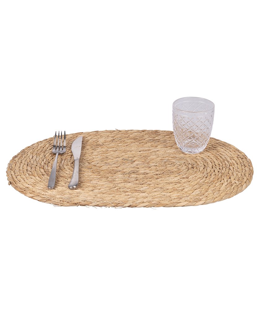 Individual de Mesa Oval Natural