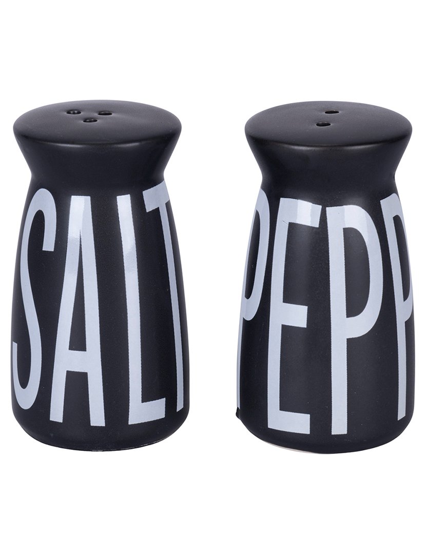 Conjunto de 4 Peças de Temperos BIGISMORE Preto