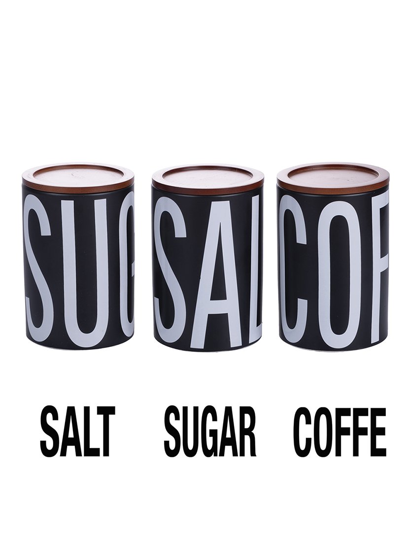 Conjunto de 3 Frascos BIGISMORE BLACK 750ml