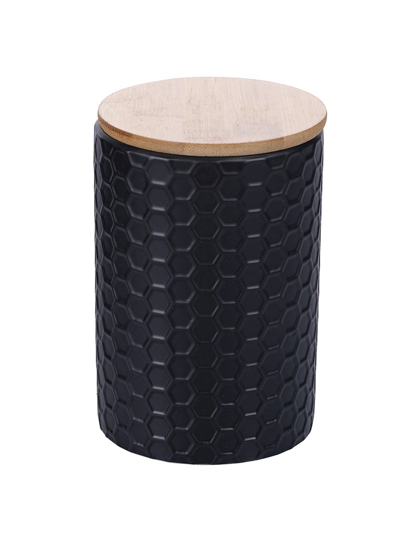 Conjunto de 3 Frascos SHADE OF SHAPE Preto 750ml