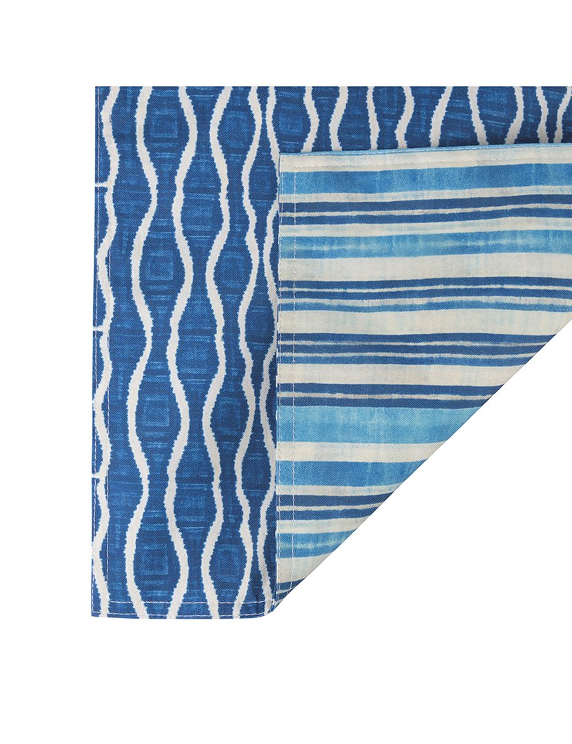 Tapete NEPTUNE Dupla Face Azul