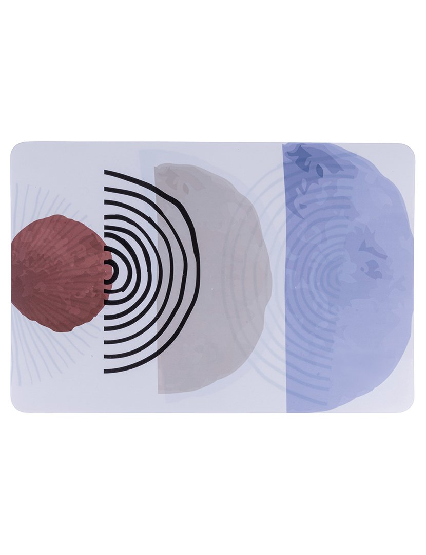 Conjunto de 6 Individuais de Mesa VENICE LIDO MODERN com Dupla Face