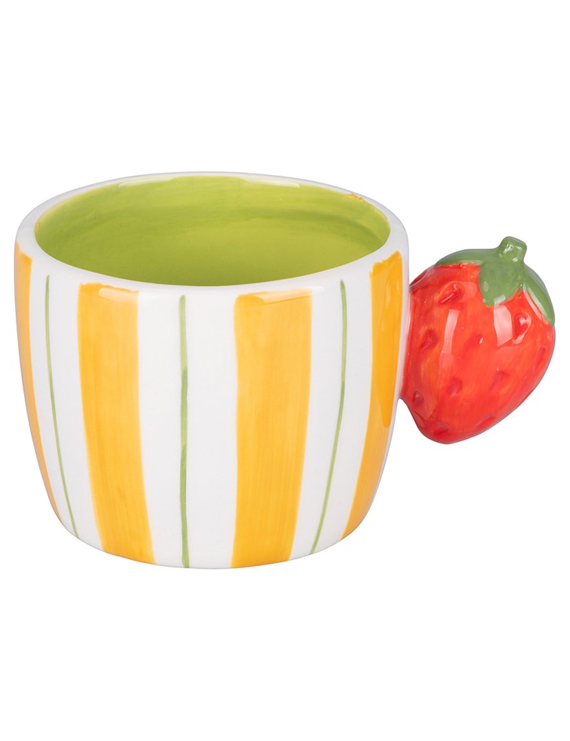 Caneca FRUIT LIFE com Pega de Morango