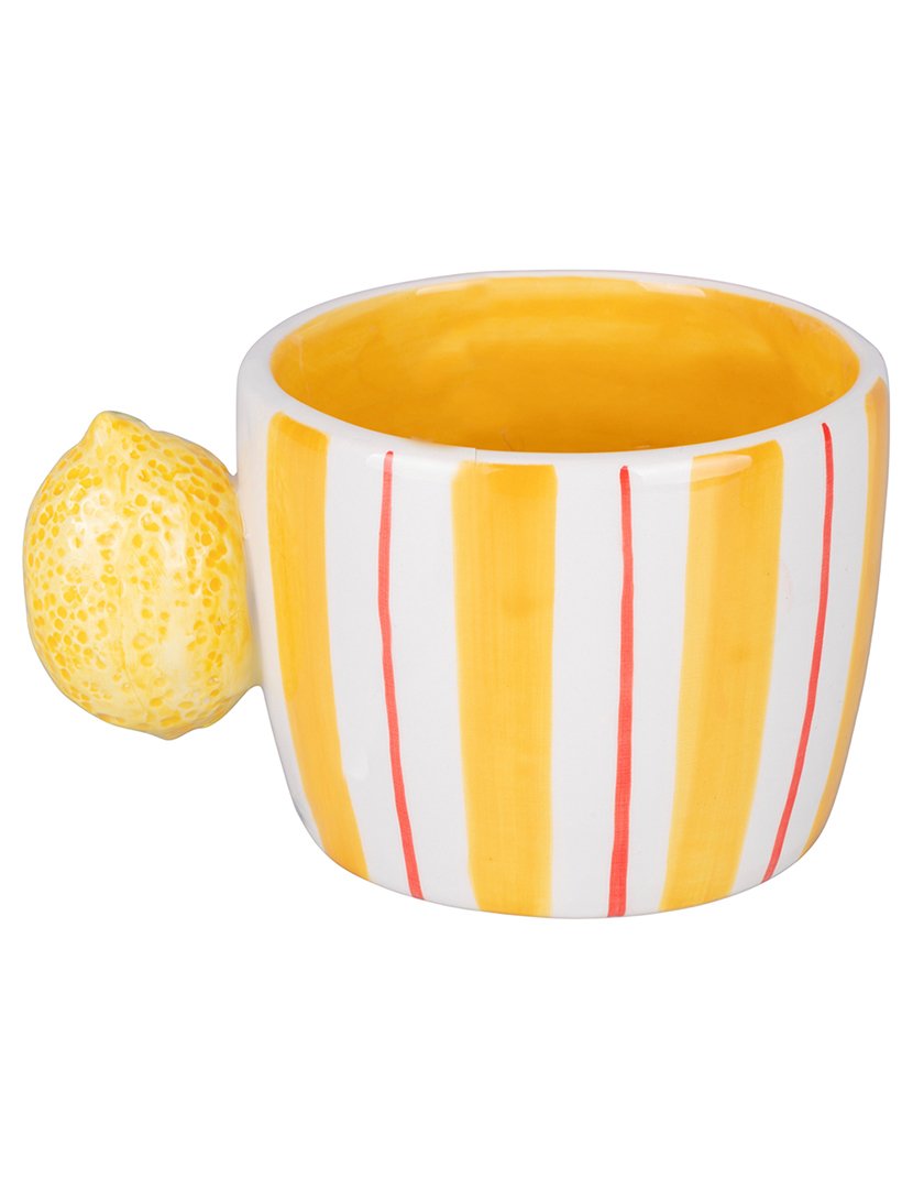 Conjunto de 2 Canecas FRUIT LIFE com Pega de Limão/Laranja