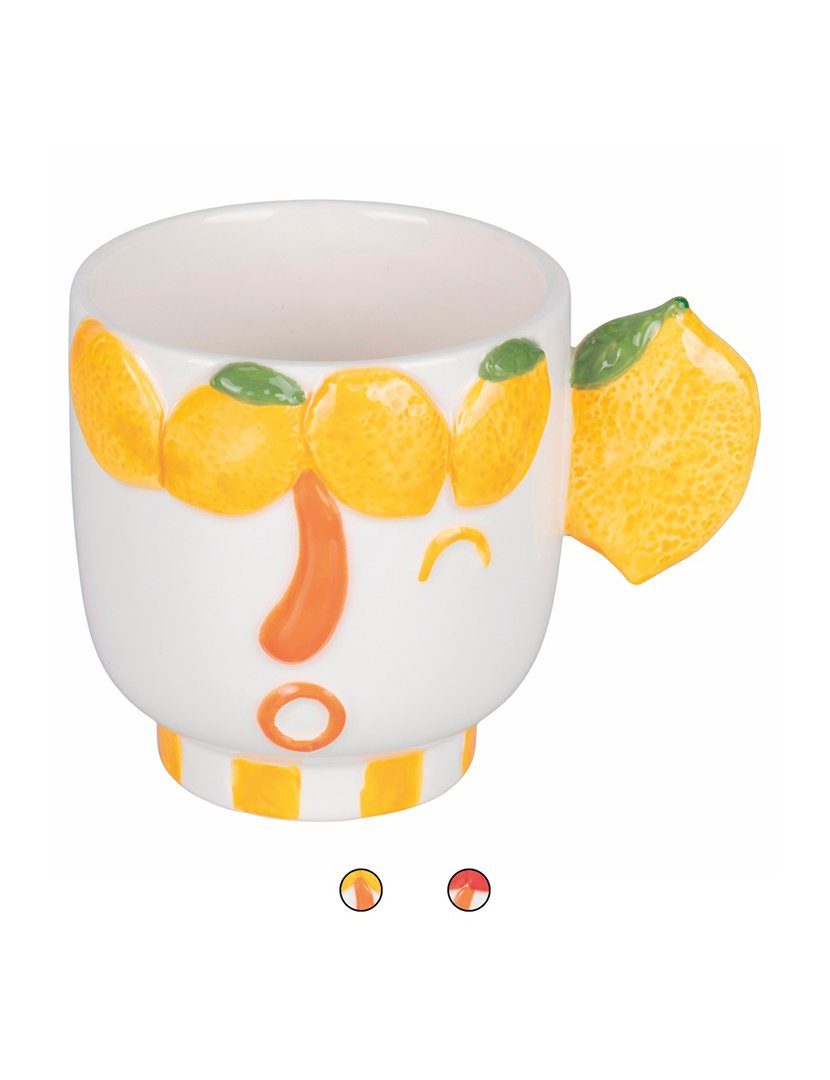 Conjunto de 2 Canecas FRUIT LIFE com Design Cara
