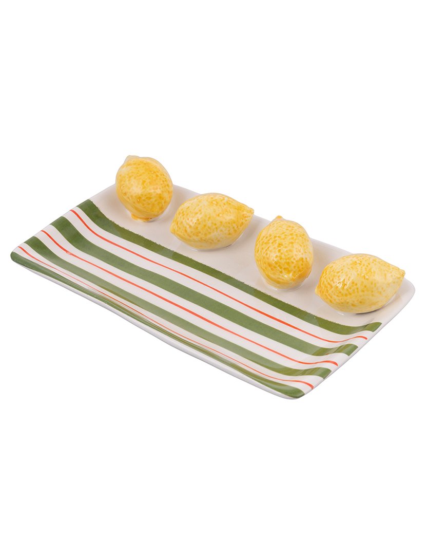 Prato Decorativo FRUIT LIFE Limão 22,5cm